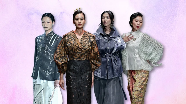Warna-warni Wastra Nusantara di Plaza Indonesia Fashion Week